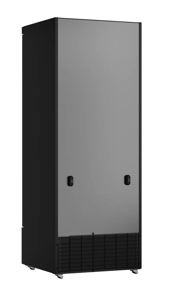 Køleskab 1 glasdør sort JDE-600R BL