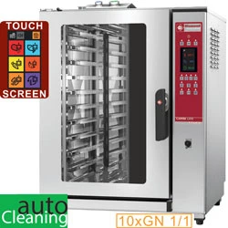 Kombi ovn, touchskærm, 10 x GN 1/1
