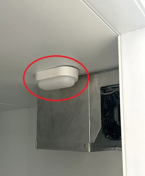 Lamp cold/freezer room 7489