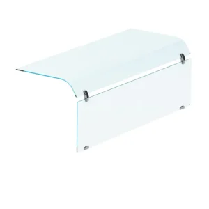 Lukket buet glas 1-side 3/1