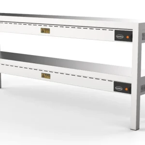 Overshelf keramisk opvarmet 2 niveauer 1600 – 8 varmelegemer à 250W