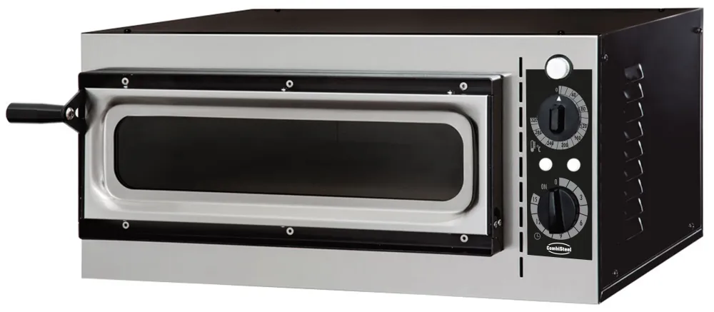 Pizzaovn – enkelt med vindue, 1 x 1