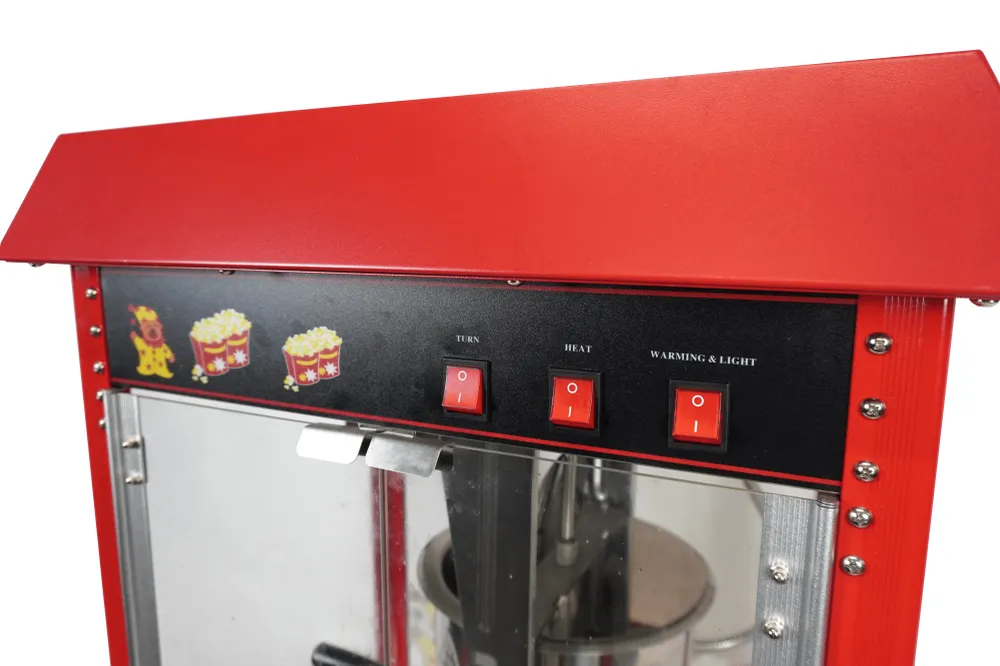Popcorn machine incl. wheels