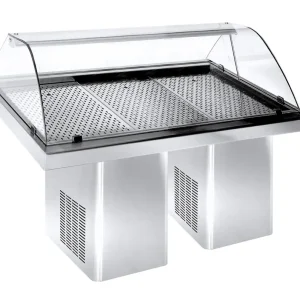 Refrigerated fish display 1.9