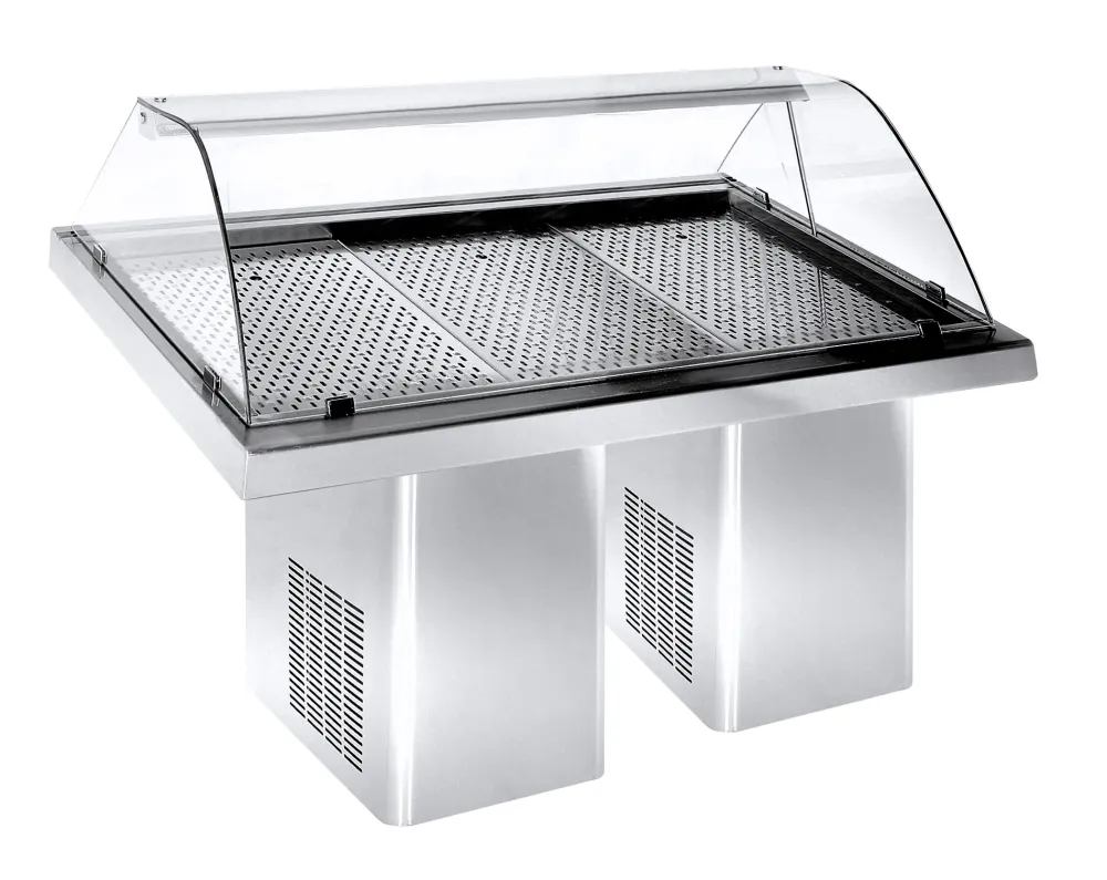 Refrigerated fish display 1.9