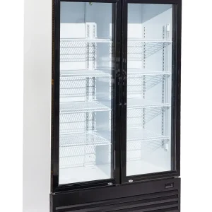 Refrigerator 2 glass doors bez-750 gd