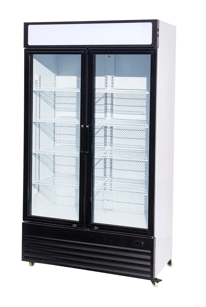 Refrigerator 2 glass doors bez-750 gd