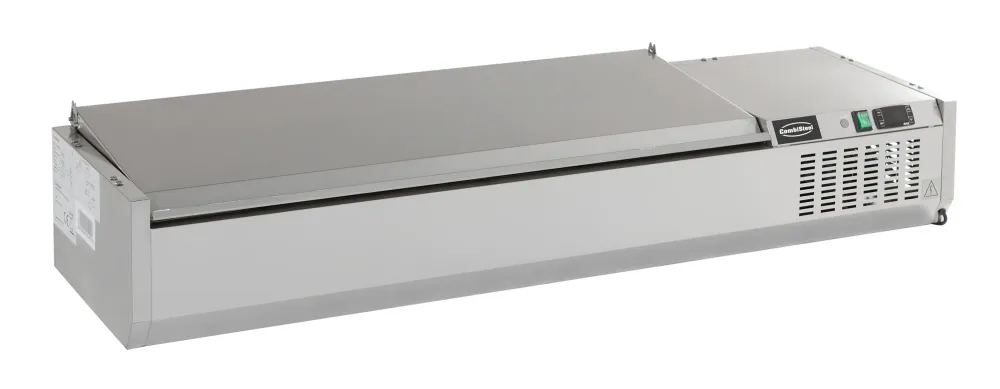 Refrigereret countertop med rustfri top – 5 x 1/4 GN