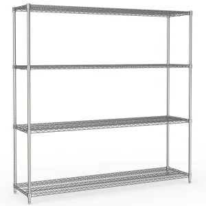Reolenhed 4 niveauer 1800 krom