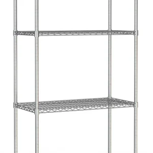 Reolenhed 4 niveauer 900 krom