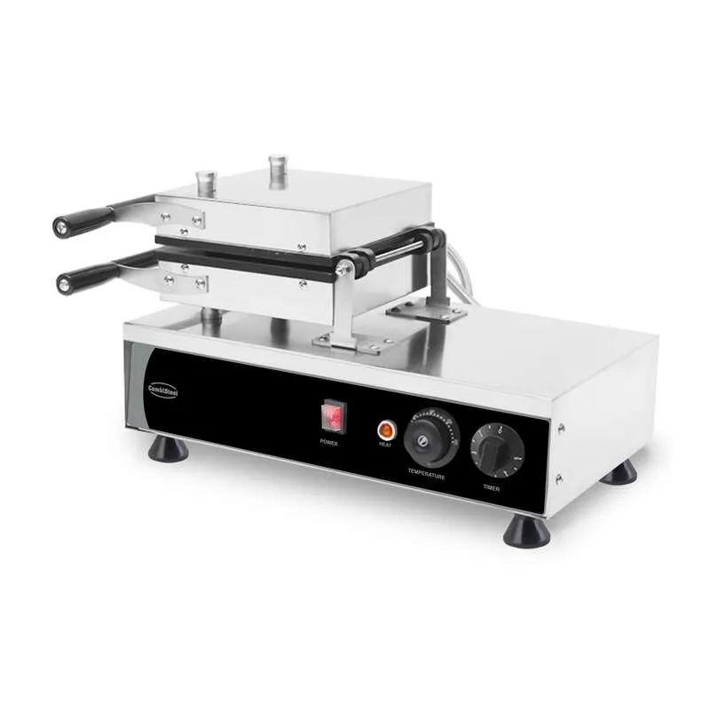 Rotating waffle iron 2pcs brussels waffle