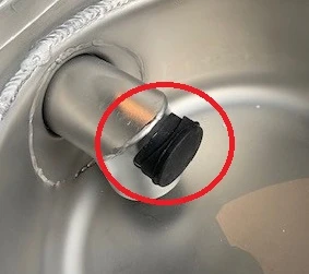 Rubber drain cover cap 7075.01xx