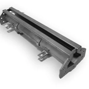 Sammenkoblingsbar rustfri slidsrende 500 × 65