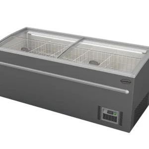 Supermarked kummefryser grå 2100 automatisk afrimning