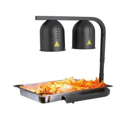 Telescopic heat lamp