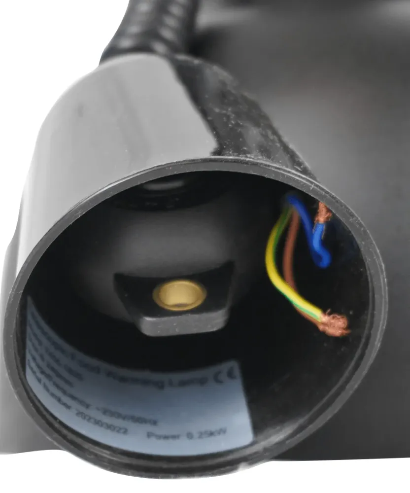 Cs telescopic heat lamp ch-01 black