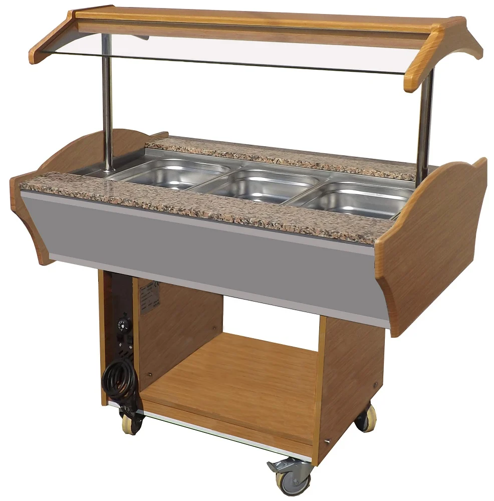 Varm buffet GN 3/1 – brun