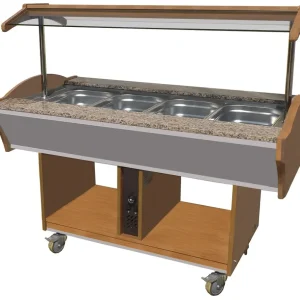 Varm buffet GN 4/1 – brun