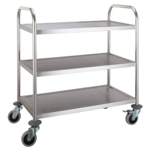 Vogn flat-pack med 3 hylder