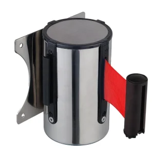 Wall mount stanchion stainless steel