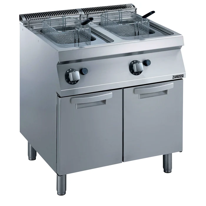 ZANUSSI EVO700 FRITSTÅENDE GASFRITURE MED TO BRØNDE 7 LITER 372069