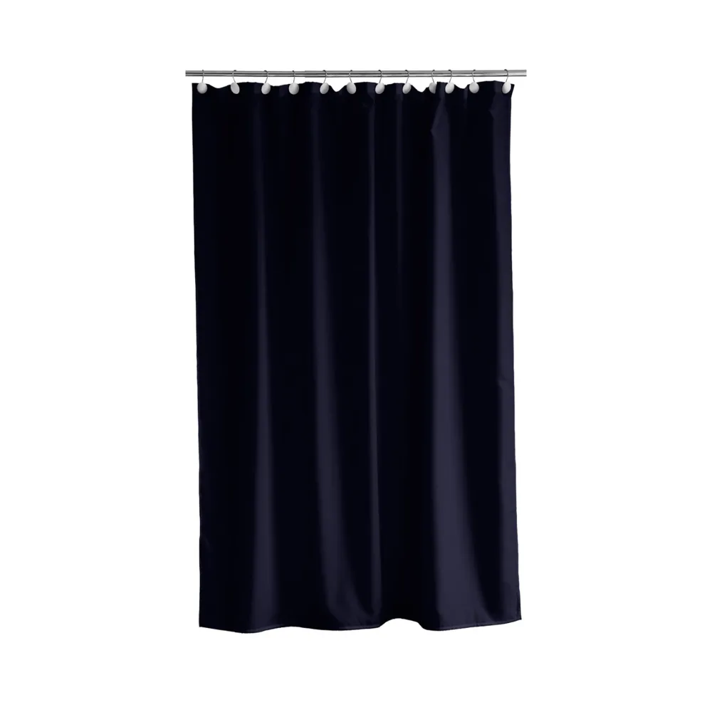 Comfort badeforhæng 180x200 cm navy blue