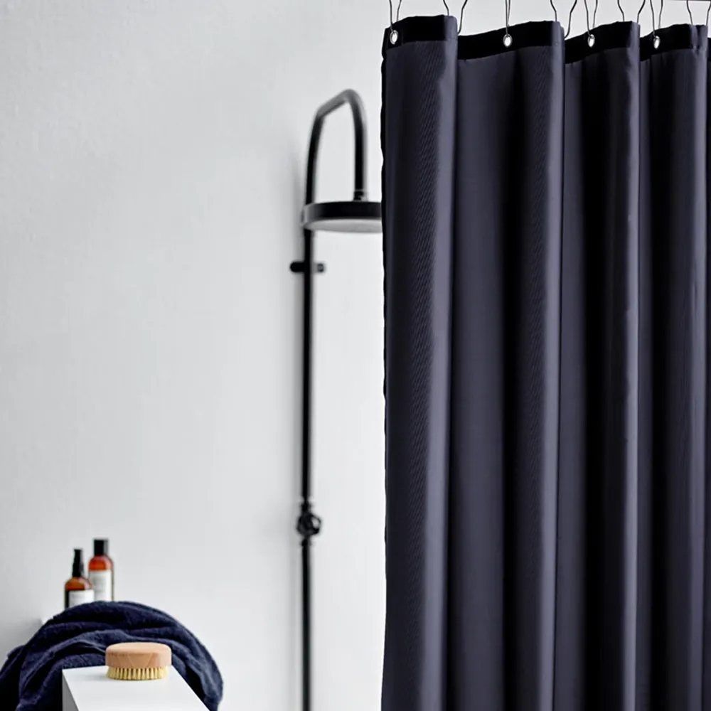 Comfort badeforhæng 180x200 cm navy blue