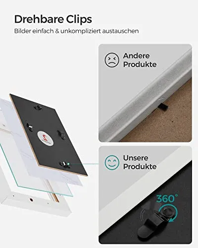Wien billedramme - Hvid