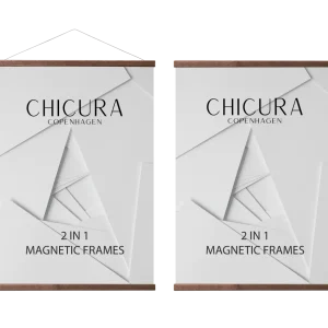 2 1 Magnetic Frame - 61 cm - Brown ChiCura Living, Art & Frames