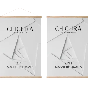 2 1 Magnetic Frame - 16 cm - Oak ChiCura Living, Art & Frames