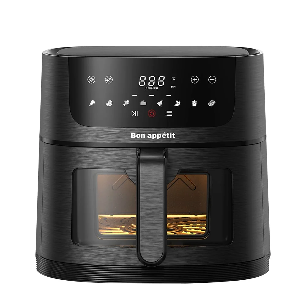 Airfryer 6.0 l. (fedtfattig: grille, bage, stege og friturestege)