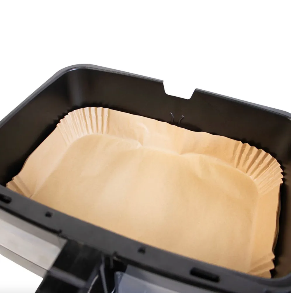 Airfryer papirforme, dual skuffe - 50 Stk.