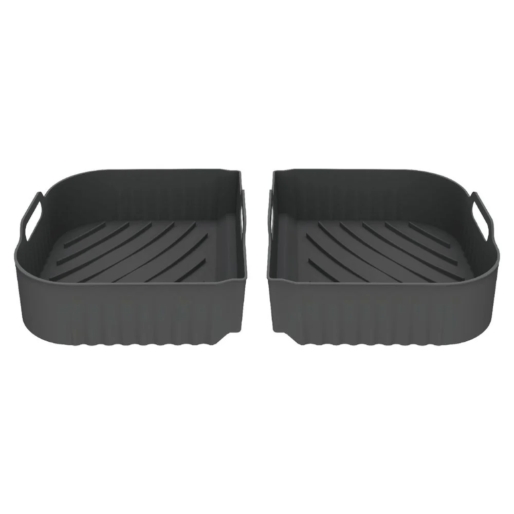 Conzept air fryer silikoneform 2 stk. 18x20x6 cm