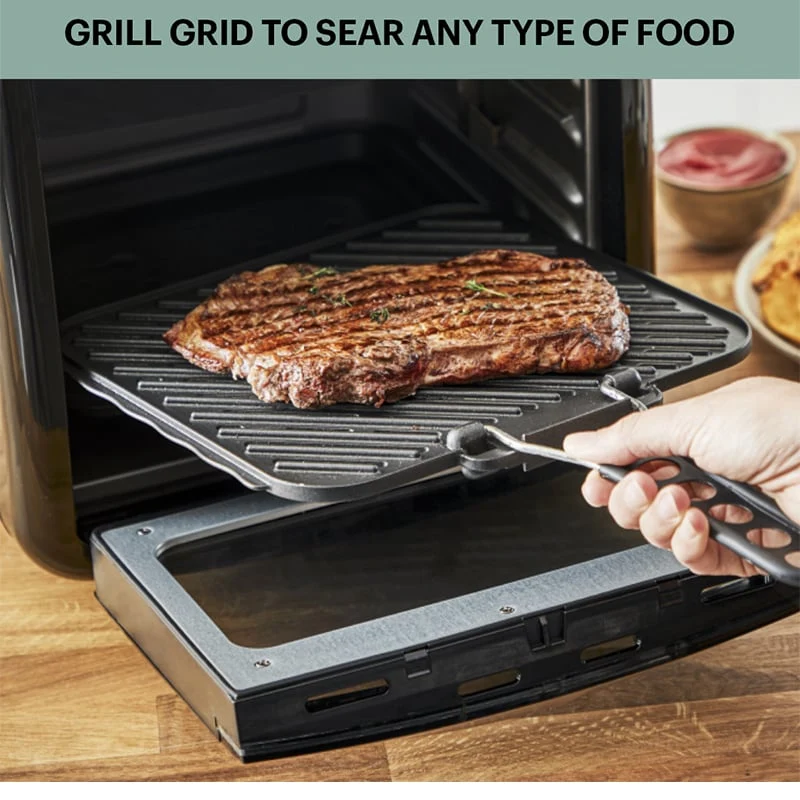 OBH Nordica - Easy Fry Oven & Grill 9 in1 Brushed Nickel