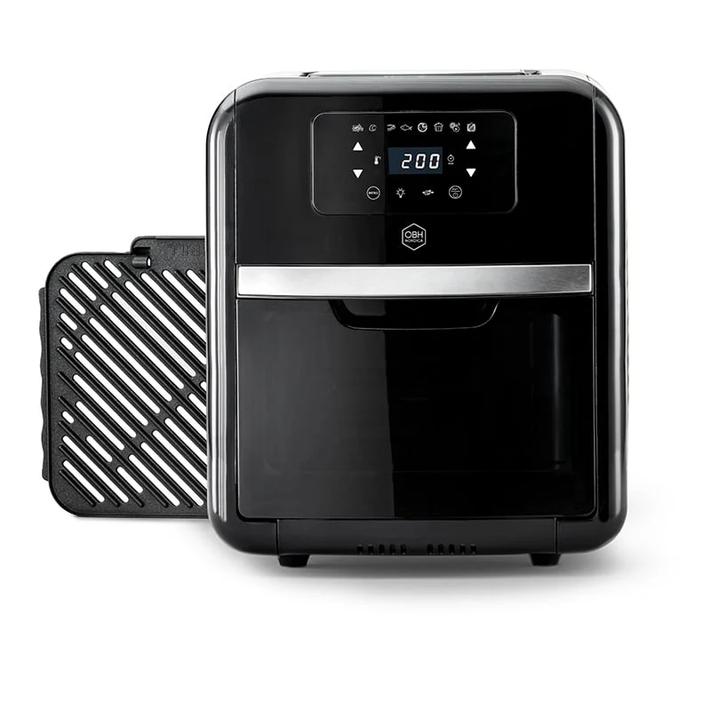OBH Nordica - Easy Fry Oven & Grill 9 in1 Brushed Nickel
