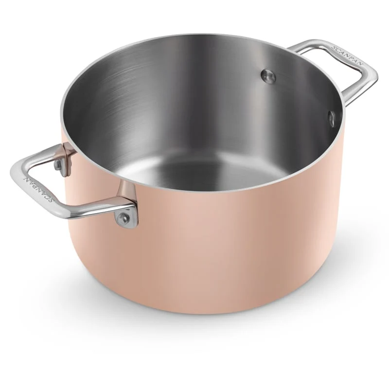 Scanpan Maitre D' gryde 3,5 liter burnt orange uden belægning - induktion