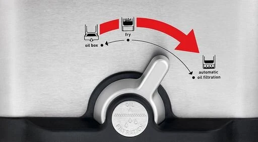 Stainless Steel Housing Tefal - Fritøse Oleoclean - Display Timer