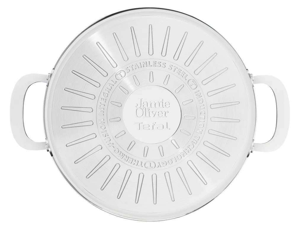 Tefal - Jamie Oliver Crucial SS sautergryde 25 cm 3,2 L med låg