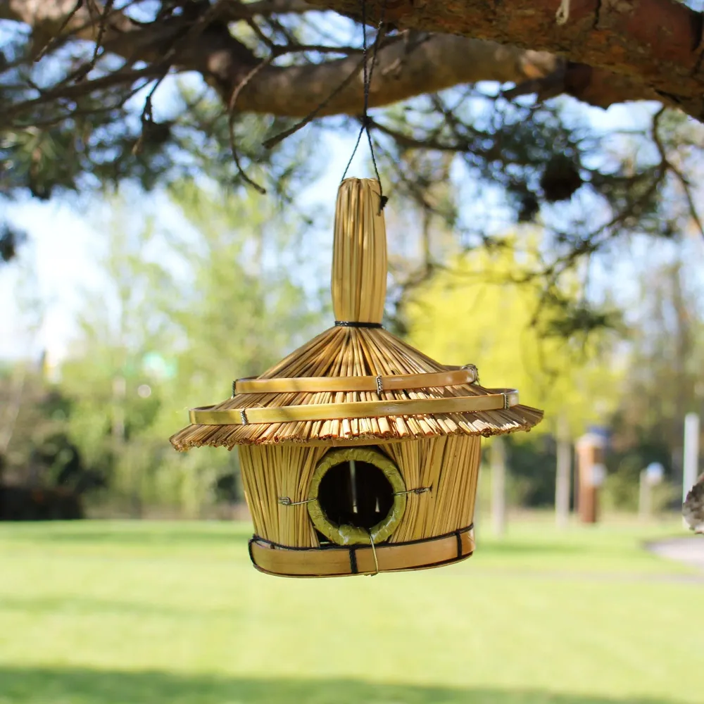 Bird Box søgræs lille rund 17x17cm