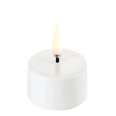 Uyuni - Fyrfadslys - Nordic White