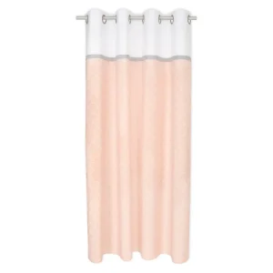 Gardiner almindelige hvide hvide halvcirkler på pastel pink