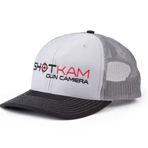 ShotKam Embroidered Grey Hat