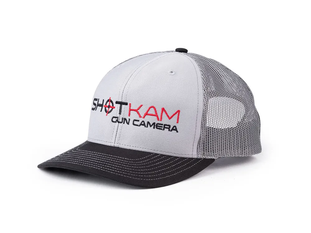 ShotKam Embroidered Grey Hat