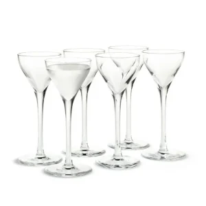 Holmegaard - Cabernet Snapseglas klar - 4,5 cl 6 stk.