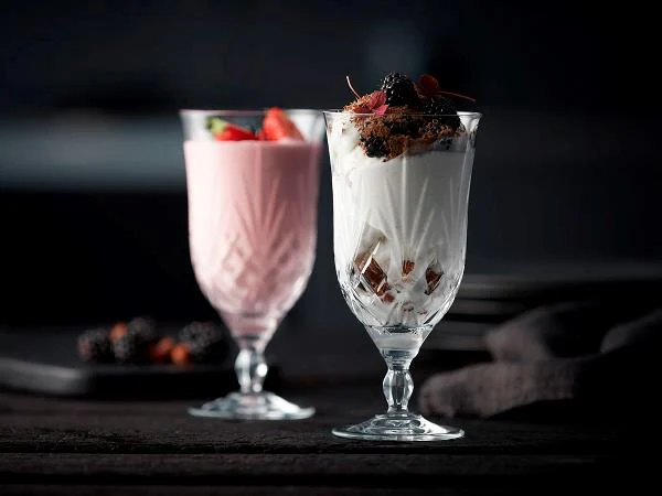Lyngby Glas - Melodia ølglas - 40 cl. - 4 stk.