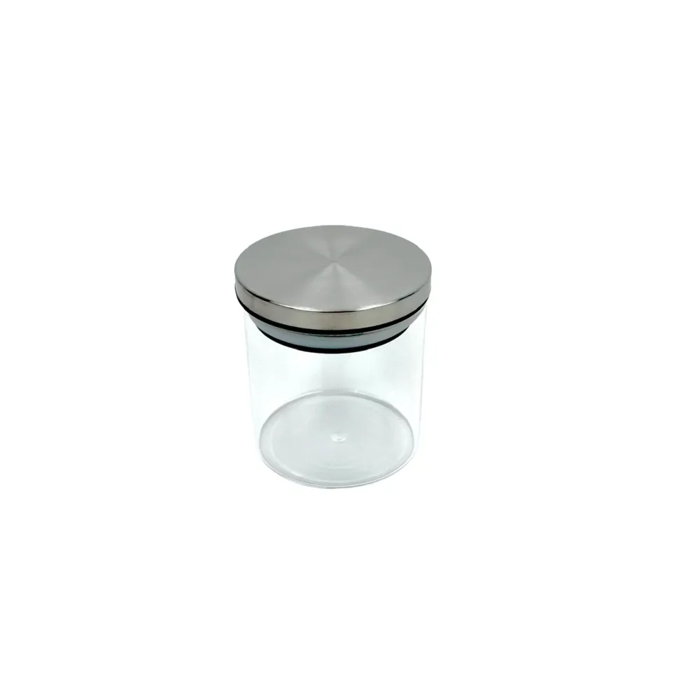 2.SORTERNG 300ML OPBEVARINGSGLAS I RUSTFRIT HARDENED