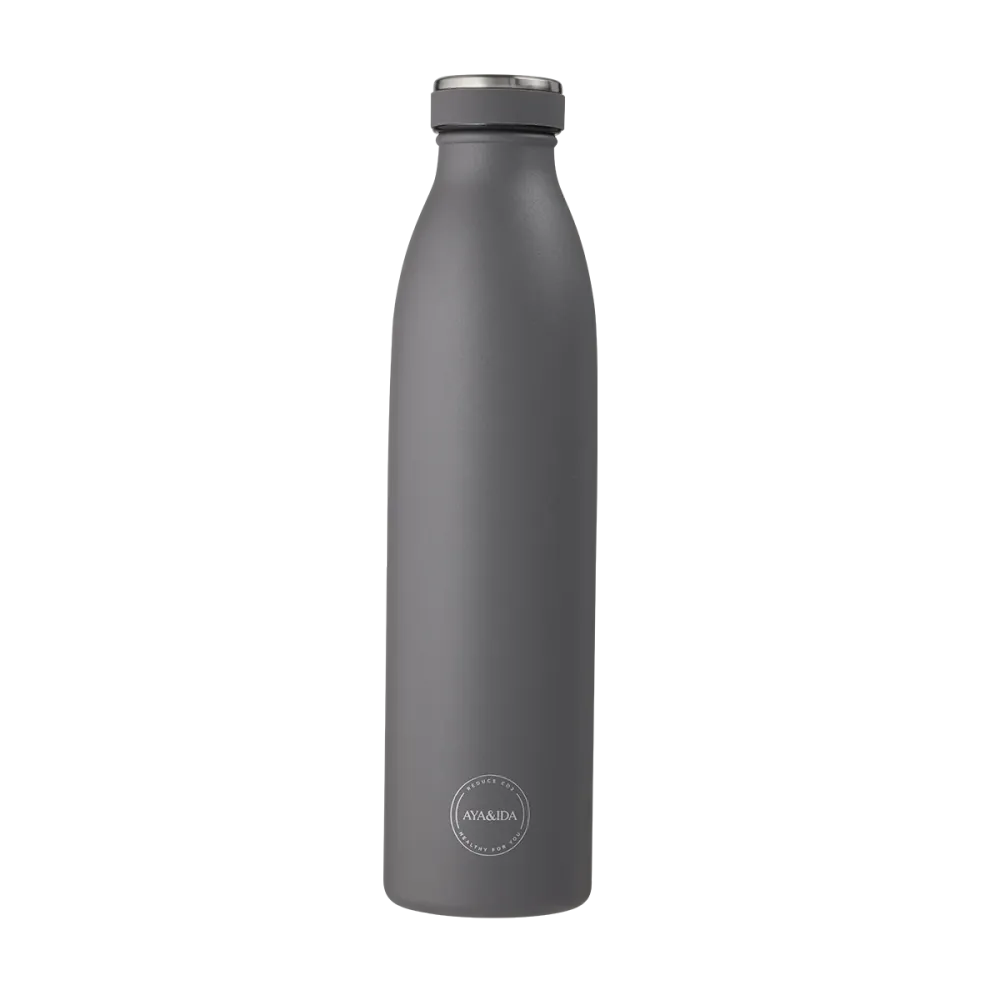AYA&IDA - Drikkeflaske - ONYX GREY - 750 ML