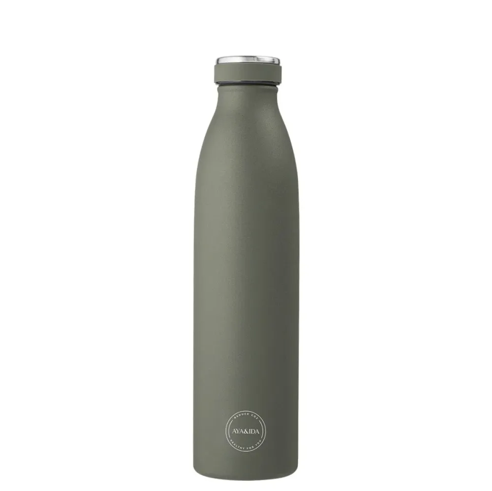 AYA&IDA termoflaske i rustfri hardened, Tropical Green, 750 ml