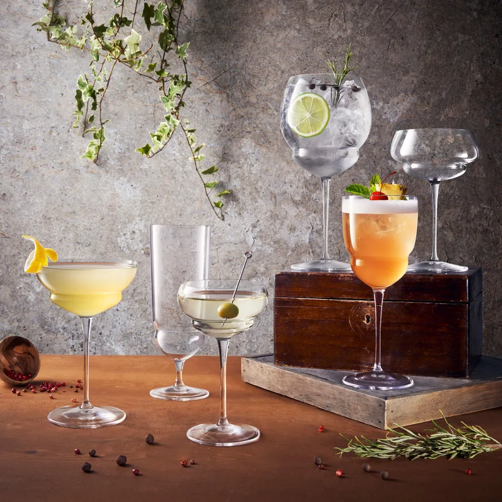 Backdoor '20s Barracuda cocktailglas 6 stk