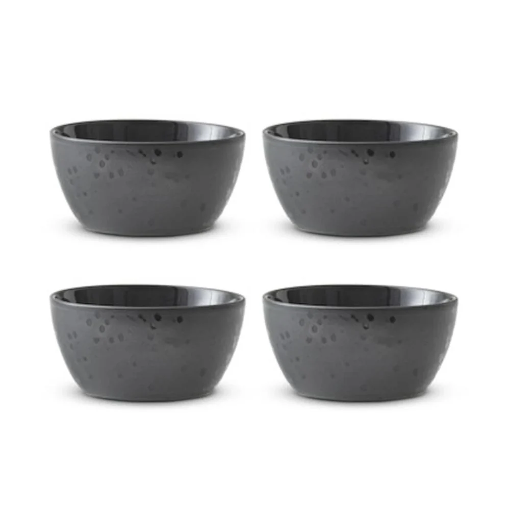 Bitz Galaxy Black - Skålesæt 12cm 4 stk.